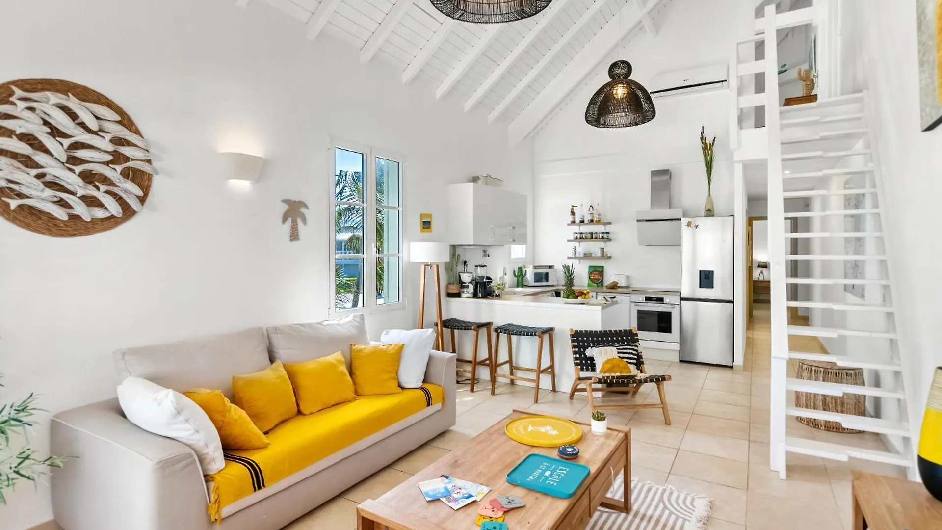 Sur La Plage De La Baie Orientale - Bel Appartement Vue Mer 6A7P