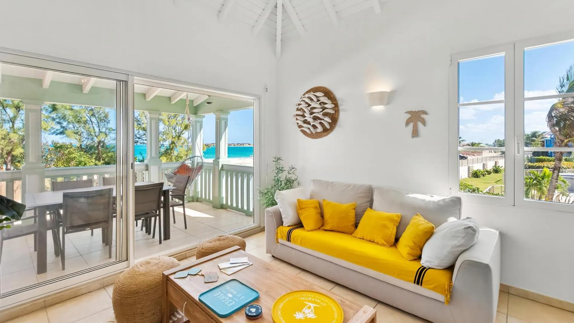Sur La Plage De La Baie Orientale - Bel Appartement Vue Mer 6A7P Apartment