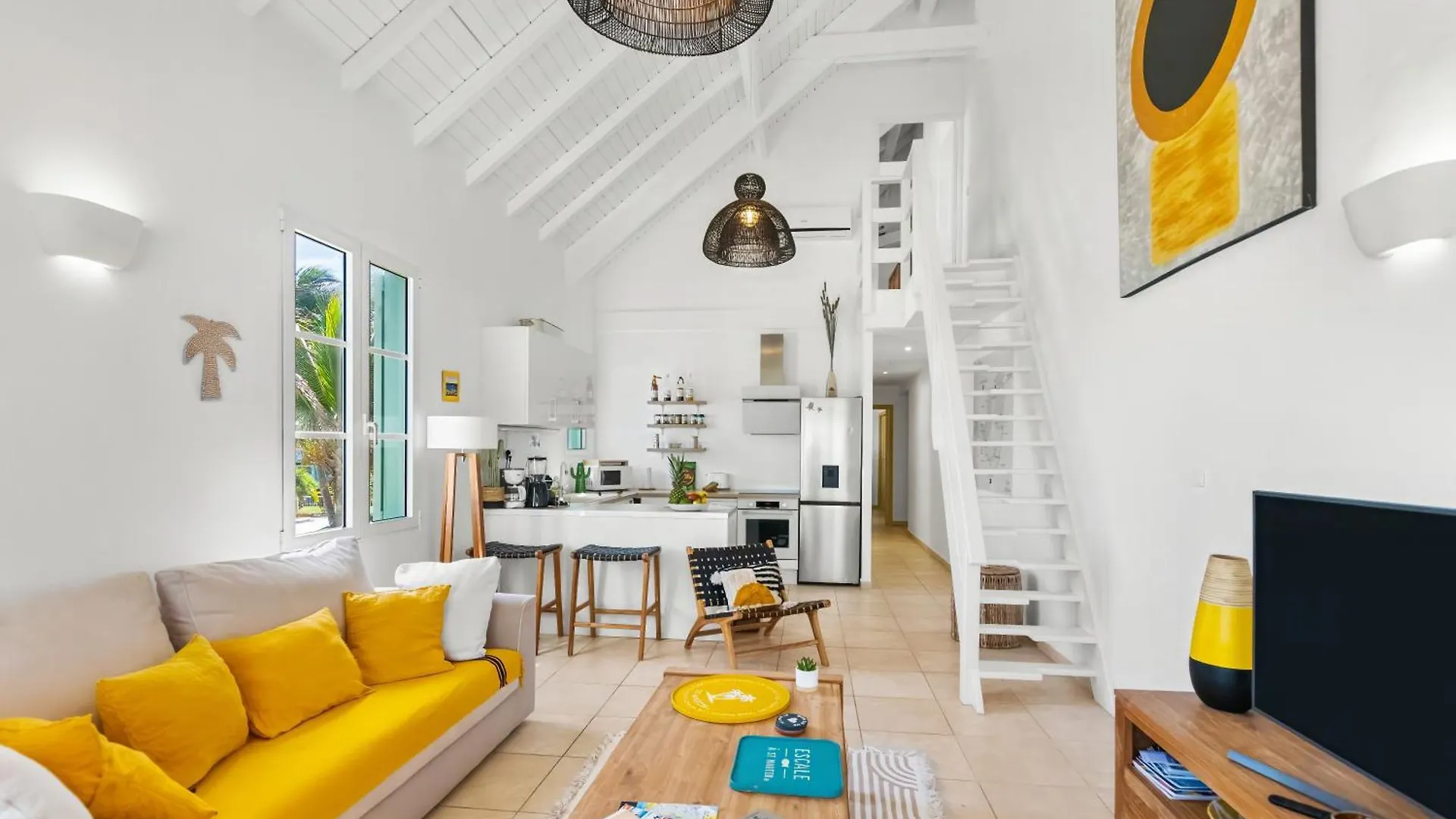 Sur La Plage De La Baie Orientale - Bel Appartement Vue Mer 6A7P